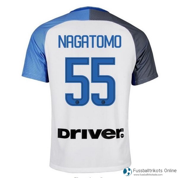 Inter Milan Trikot Auswarts Nagatomo 2017-18 Fussballtrikots Günstig